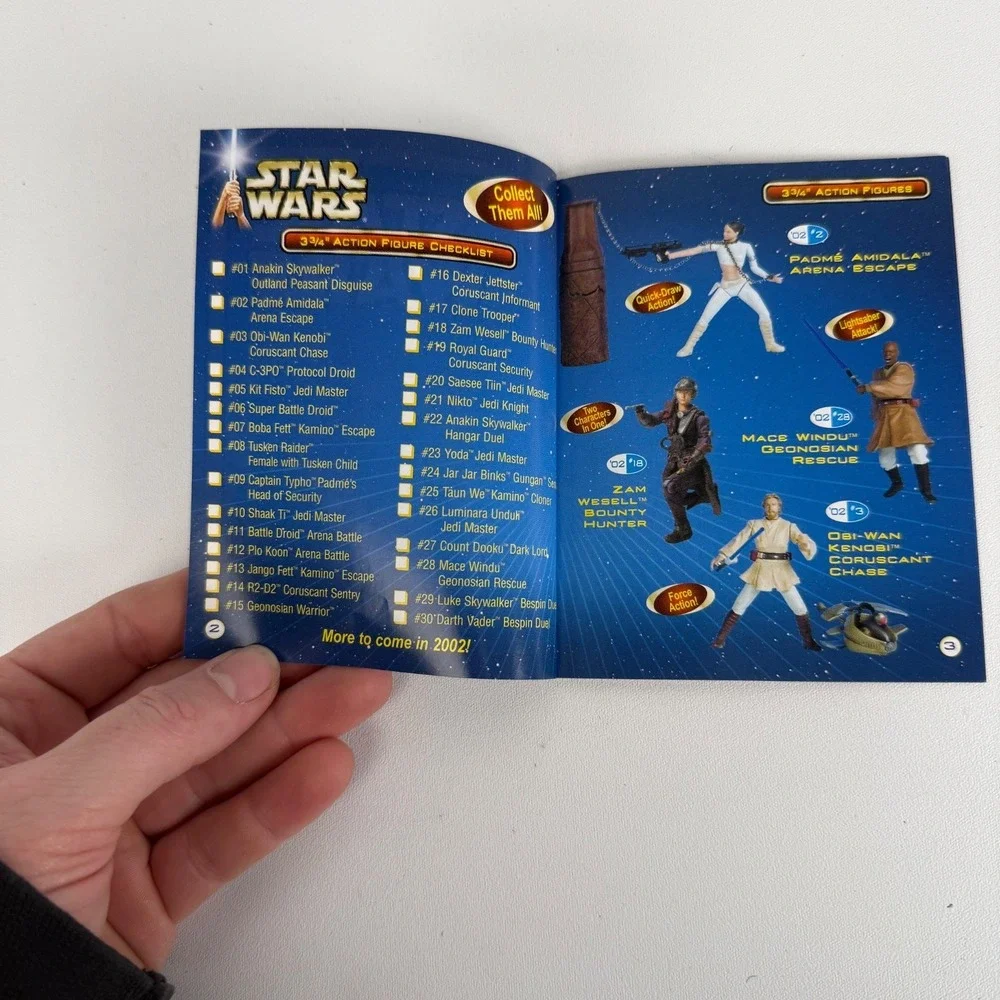 2002 Hasbro Star Wars 3 3/4